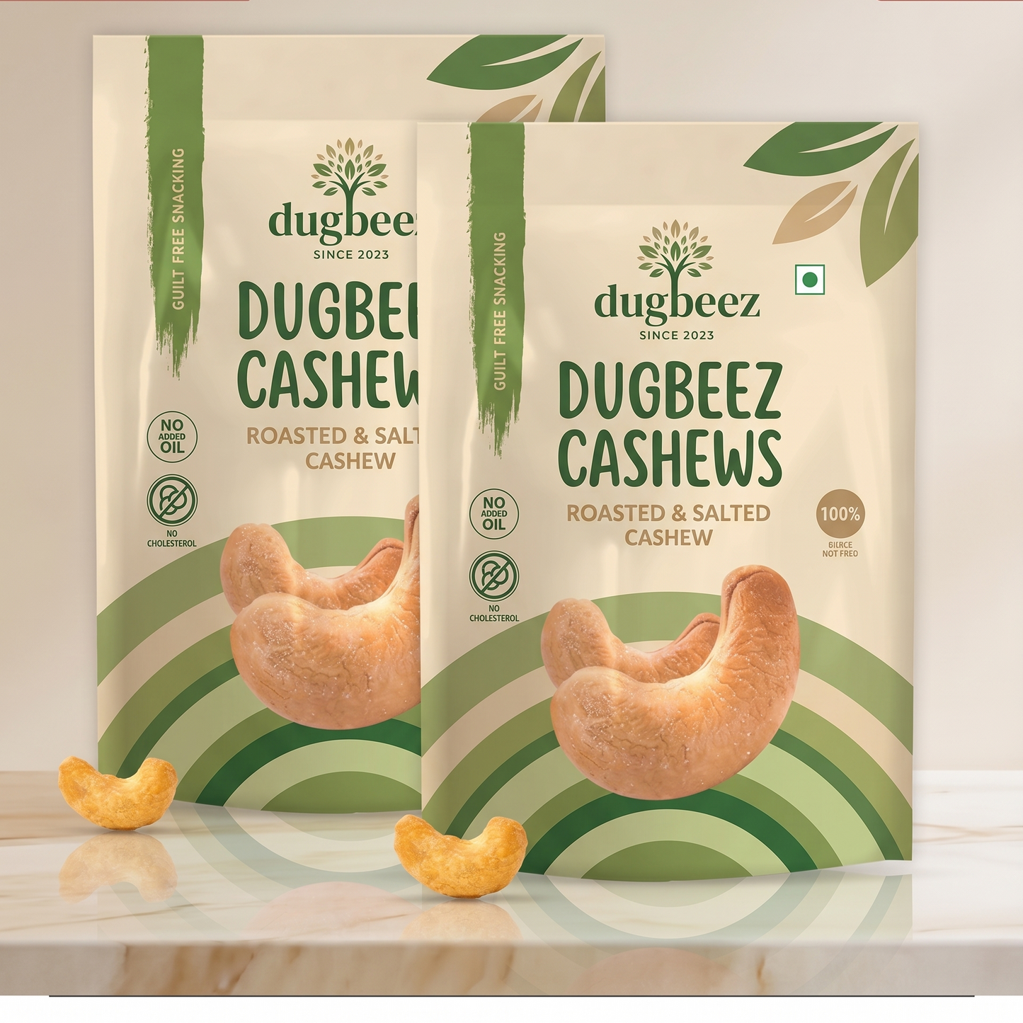 dugbeez special roasted and salted cashew 150g