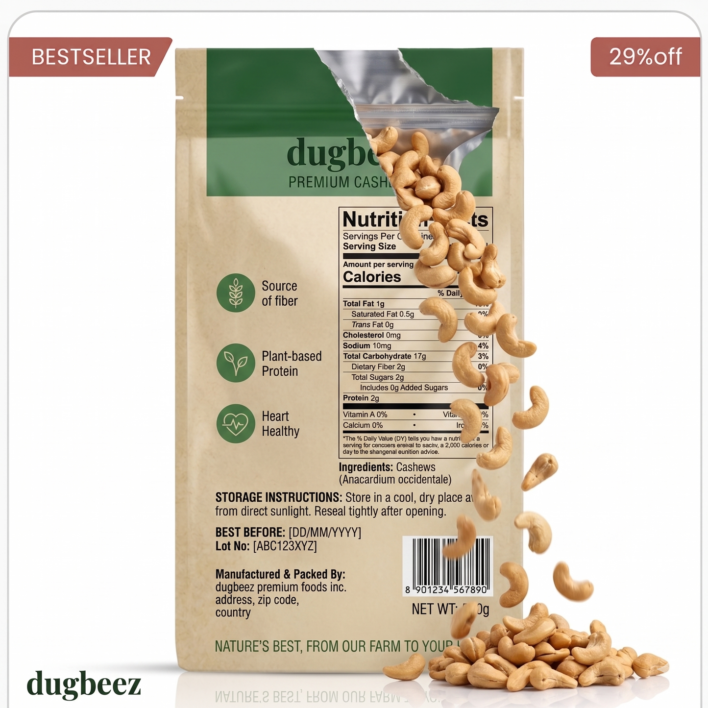 dugbeez premium cashew nut
